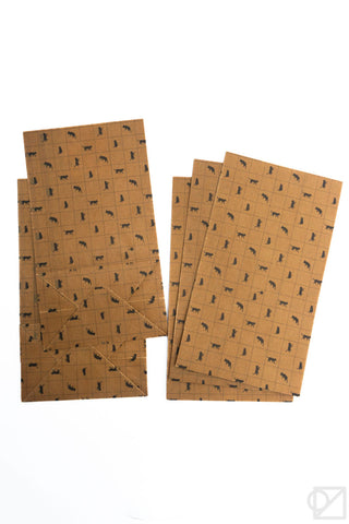 Wax Paper Bags Cat Grid