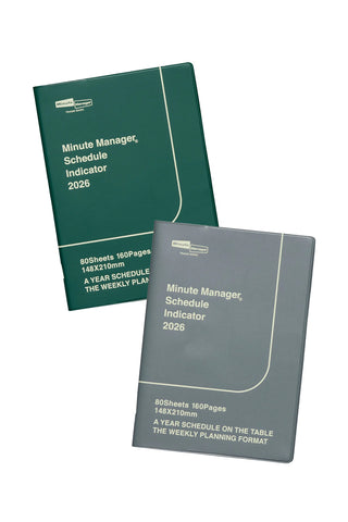 HIGHTIDE 2026 A5 LEFT Weekly Minute Manager Planner