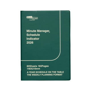 HIGHTIDE 2026 A5 LEFT Weekly Minute Manager Planner
