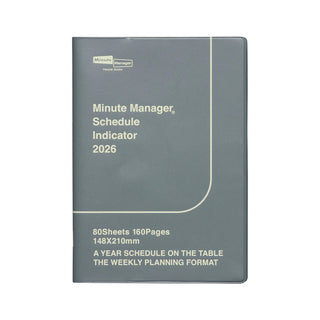 HIGHTIDE 2026 A5 LEFT Weekly Minute Manager Planner