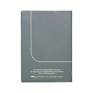 HIGHTIDE 2026 A5 LEFT Weekly Minute Manager Planner