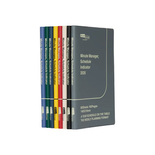 HIGHTIDE 2026 A5 LEFT Weekly Minute Manager Planner