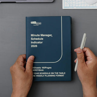 HIGHTIDE 2026 A5 LEFT Weekly Minute Manager Planner