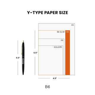 HIGHTIDE 2026 Papillon B6 Weekly Block Planner Blue Green