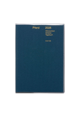 HIGHTIDE 2026 Papillon B6 Weekly Block Planner Blue Green