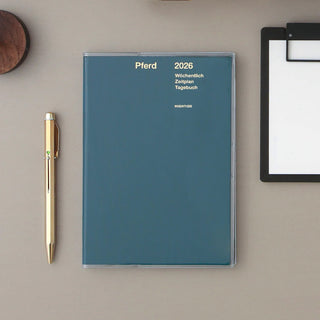 HIGHTIDE 2026 Papillon B6 Weekly Block Planner Blue Green