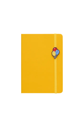 HIGHTIDE 2027 A6 Balloons Weekly Block Planner Yellow