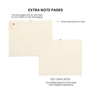 HIGHTIDE 2027 B6 Slim Katy Monthly Planner