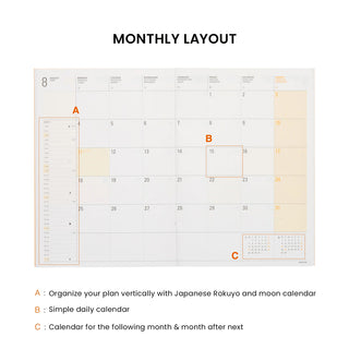 HIGHTIDE 2027 Iris B6 Weekly Block Planner