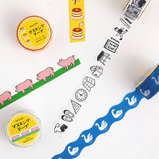 HIGHTIDE Retro Masking Tape Swan