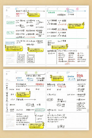 HIGHTIDE 2025 Lutz B6 Weekly Vertical Planner