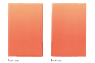 HITOTOKI Notebook Comic Size Gradation Orange