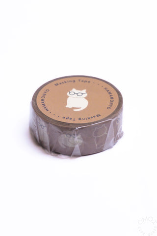Hamamonyo Washi Tape Cat Glasses