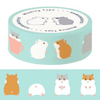 Hamamonoyo Washi Tape I Love Hamster