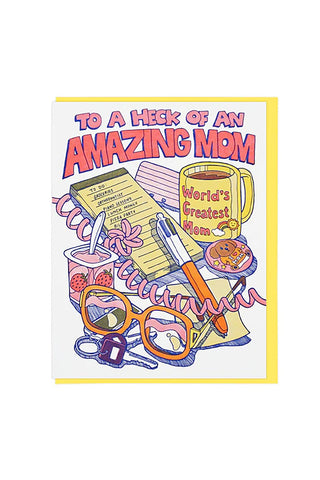 Heck of An Amazing Mom Card