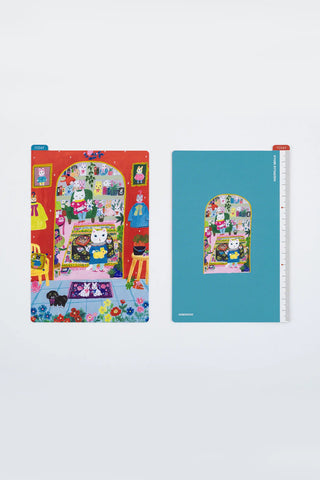 Hobonichi A6 Pencil Board Yumi Kitagishi In the Room