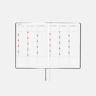 Hobonichi Techo 2026 HON A5 Slash Planner Navy