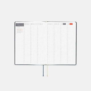 Hobonichi Techo 2026 HON A5 Slash Planner Navy