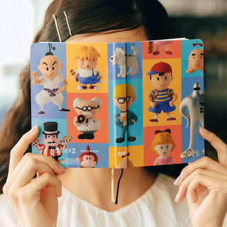 Hobonichi Techo 2026 HON A6 Planner MOTHER Clay Figurines