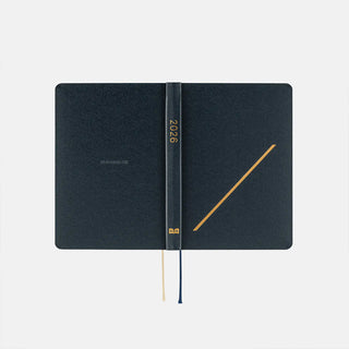 Hobonichi Techo 2026 HON A6 Slash Planner Navy