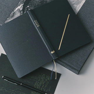 Hobonichi Techo 2026 HON A6 Slash Planner Navy