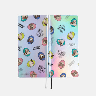 Hobonichi Techo 2026 WEEKS Candy Stripper Planner Dog & Cat
