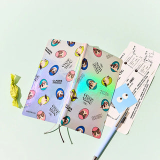 Hobonichi Techo 2026 WEEKS Candy Stripper Planner Dog & Cat