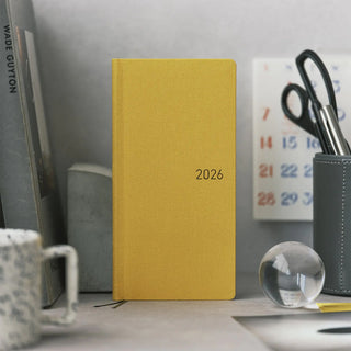Hobonichi Techo 2026 WEEKS Colors Planner Full Moon Yellow