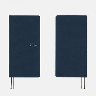Hobonichi Techo 2026 WEEKS MEGA Colors Planner Cosmo Blue