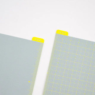 Hobonichi WEEKS Pencil Board Ice Gray x Yellow