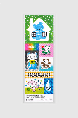 I Just Want To Be Myself Stickers By MILKBBI