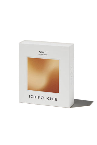 White box with gold label featuring 'ICHIKO ICHIE' on a white background