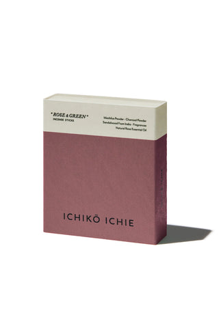 ICHIKŌ ICHIE Premium Incense Rose & Green