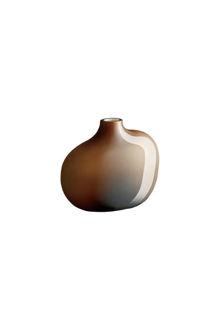 Vase with gradient design on a white background