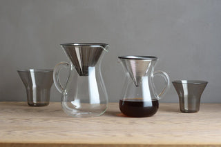 KINTO Slow Coffee Style 4 Cup Stainless Coffee Carafe Set