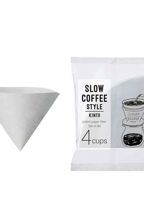 Kinto slow style coffee cotton paper filters 