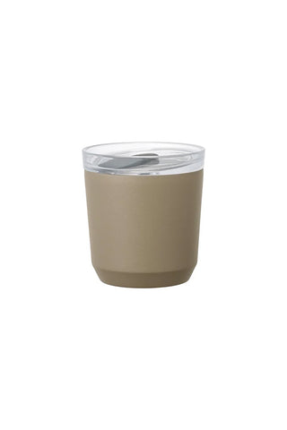 KINTO TO GO Tumbler With Plug 240ml Khaki