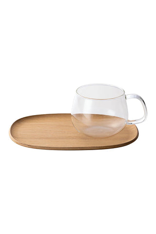 KINTO UNITEA Cup & 210mm Willow Tray