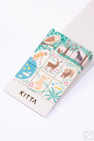 KITTA Washi Tape Stamp Animal