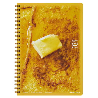 KOKUYO 10th Anniversary Soft Ring Spiral A5 Grid Notebook Soft Bakery