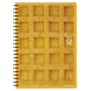 KOKUYO 10th Anniversary Soft Ring Spiral A5 Grid Notebook Soft Bakery