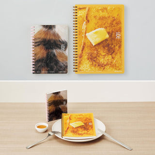 KOKUYO 10th Anniversary Soft Ring Spiral A5 Grid Notebook Soft Bakery