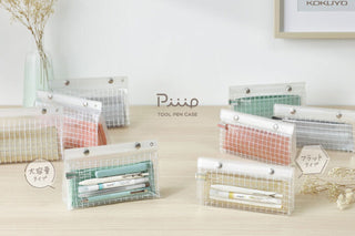 KOKUYO PIIIP Tool Pen Case Terracotta Pink