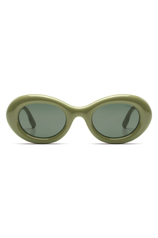 KOMONO Molly Sunglasses Moss