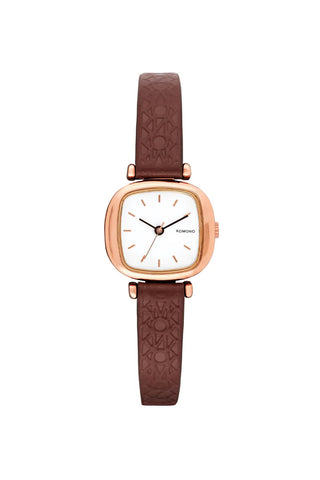 KOMONO Moneypenny Monogram Watch Auburn