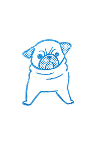 KORI JIRUSHI Clear Stamp Large Pug