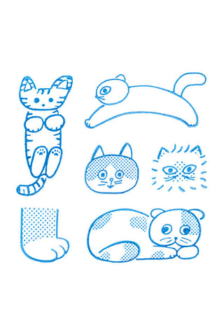 KORI JIRUSHI Clear Stamp Set Cat