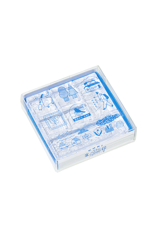 KORI JIRUSHI Clear Stamp Set Trip