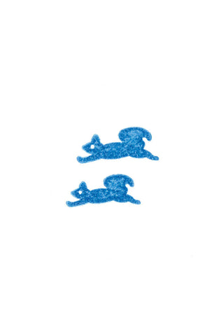 Two squirrel illustrations on a white background