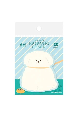 Katanuki Fusen Sticky Notes Fluffy Dog